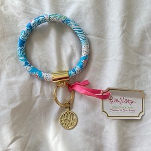 Lily Pulitzer Round Key Chain